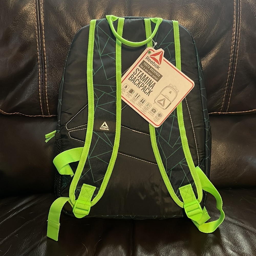 Reebok Stamina Backpack with detachable lunch Bag New - Picture 2 of 13